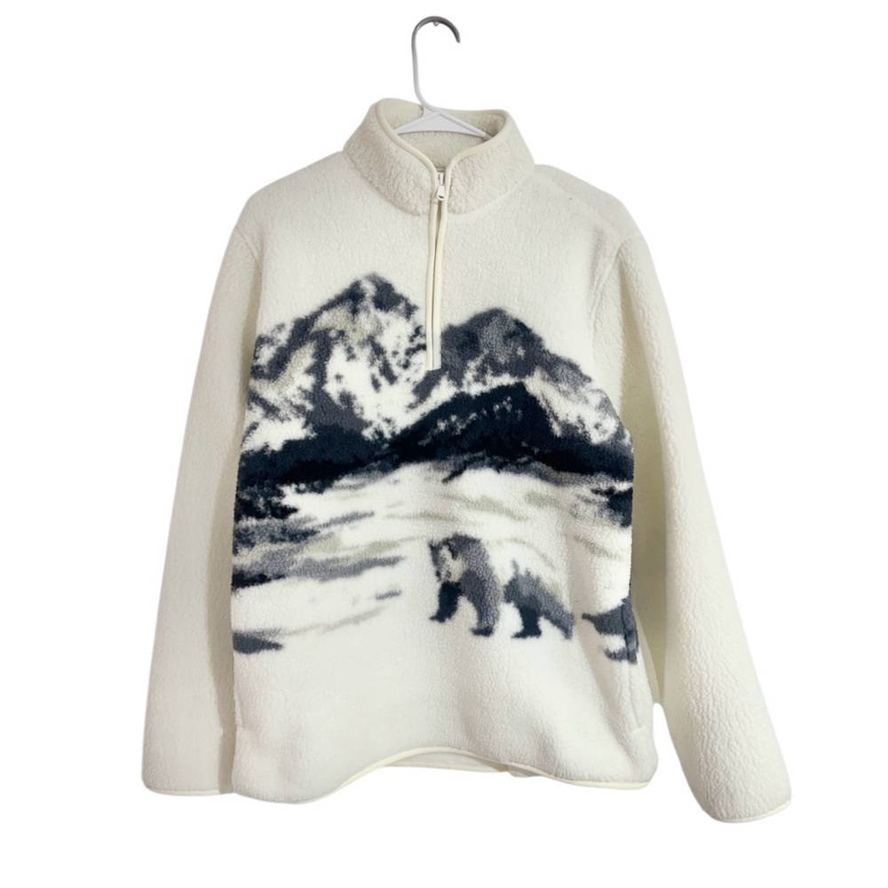 Old Navy Polar Bear Sherpa Fleece Sweater
Quarter Zip Jacket